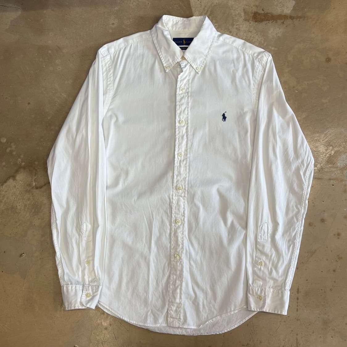 S 폴로랄프로렌 클래식핏 화이트 코튼 셔츠 상품이미지2