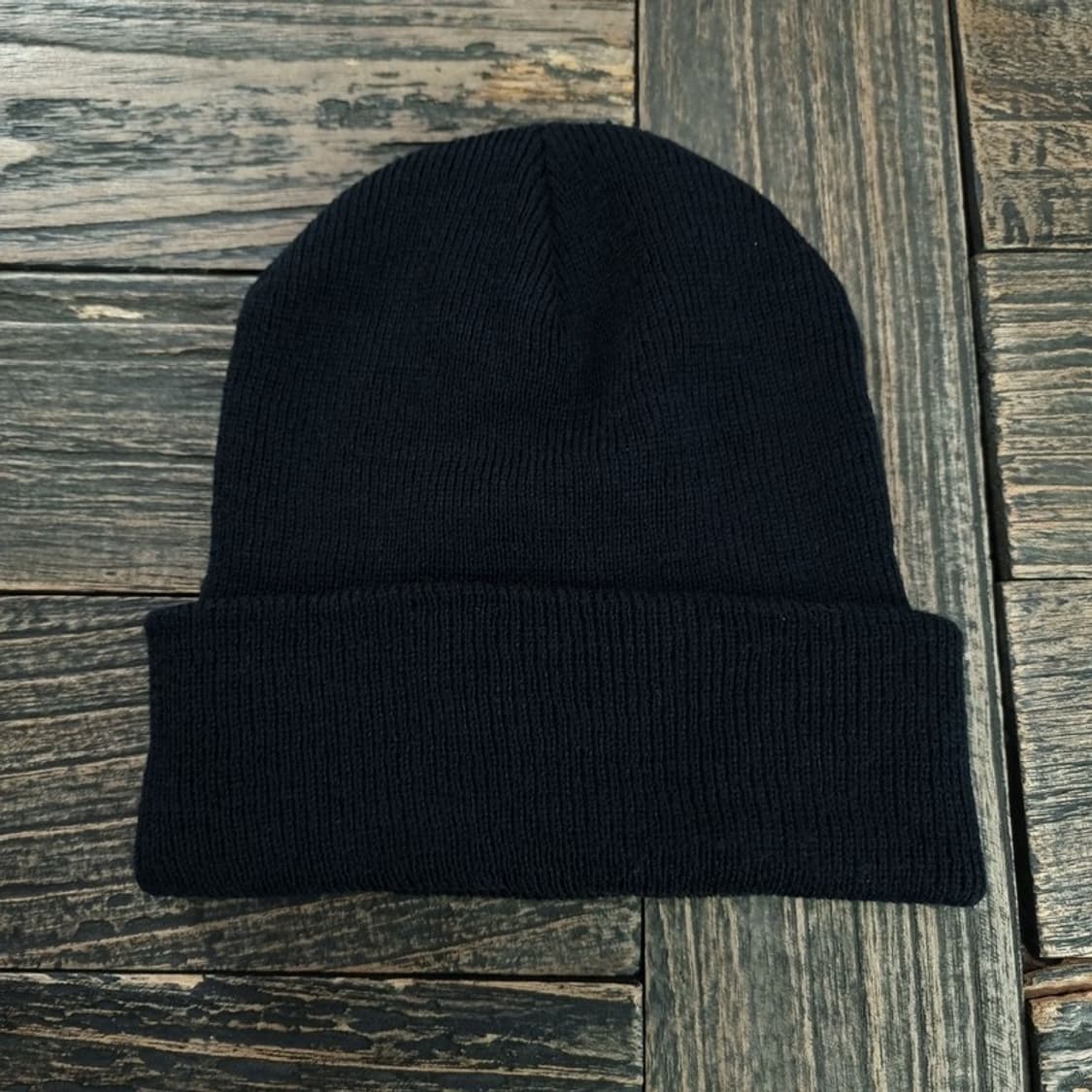 칼하트 로고 패치 비니 블랙 M19646 상품이미지3