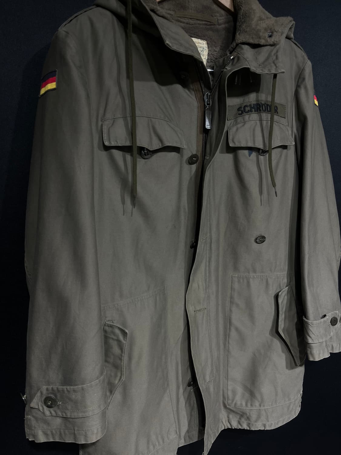 독일군 스노클 파카 내피풀셋 상품이미지3