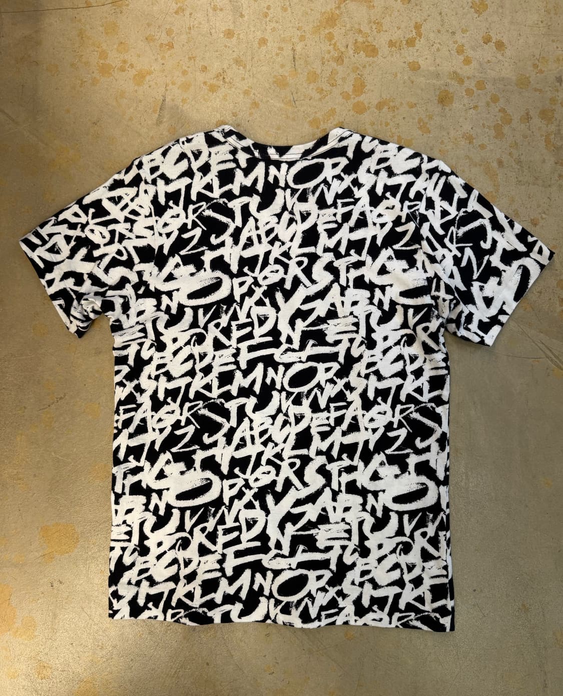 Come des Garcons letter graphic t-shirts 상품이미지7