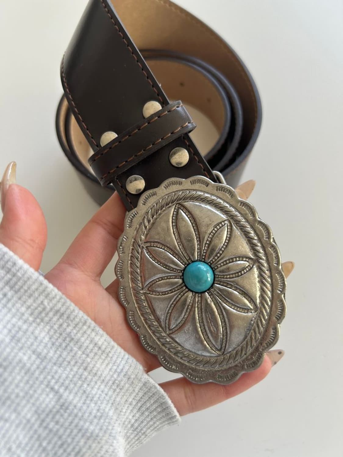 VINTAGE CONCHO BELT 빈티지 콘초 벨트 상품이미지1