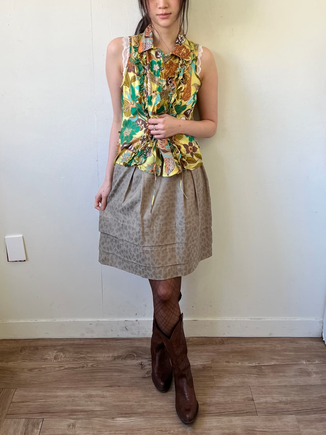 barbaranobler 플라워 블라우스 상품이미지7