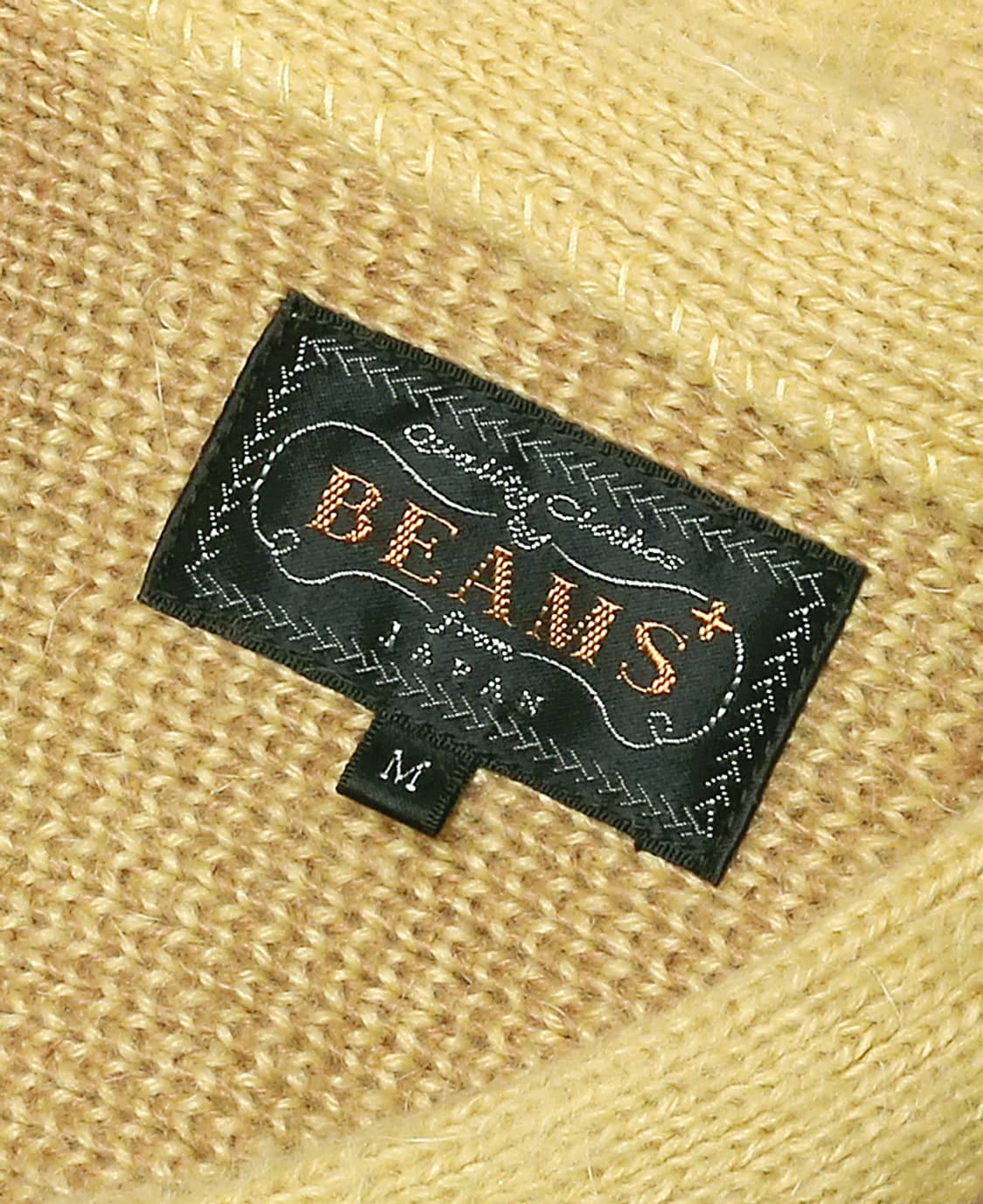 빔즈 플러스 [Beams +] 모헤어 스트라이프 브이넥 니트 상품이미지5