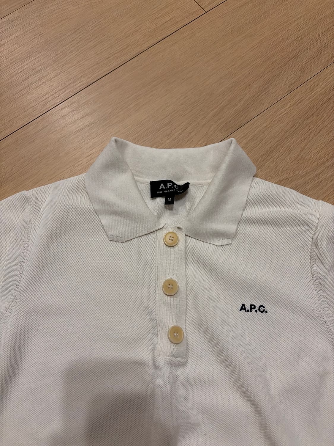 A.P.C 폴로 반팔 니트 여성 m 상품이미지2