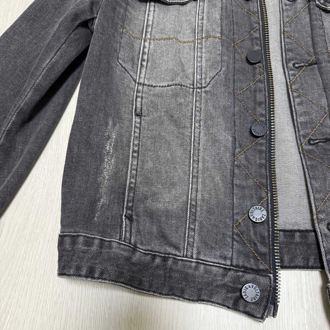 [ZADIG&VOLTAIRE] LOVE NOW 청자켓 상품이미지4