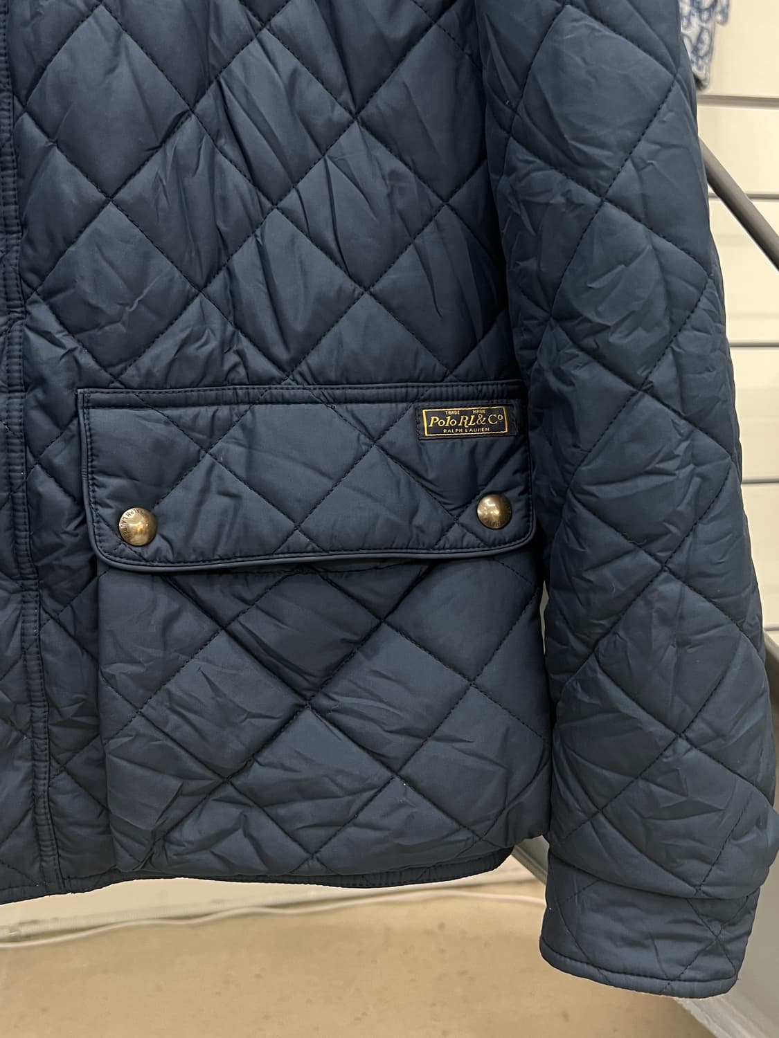 폴로랄프로렌 코듀로이 퀼팅 자켓 상품이미지4