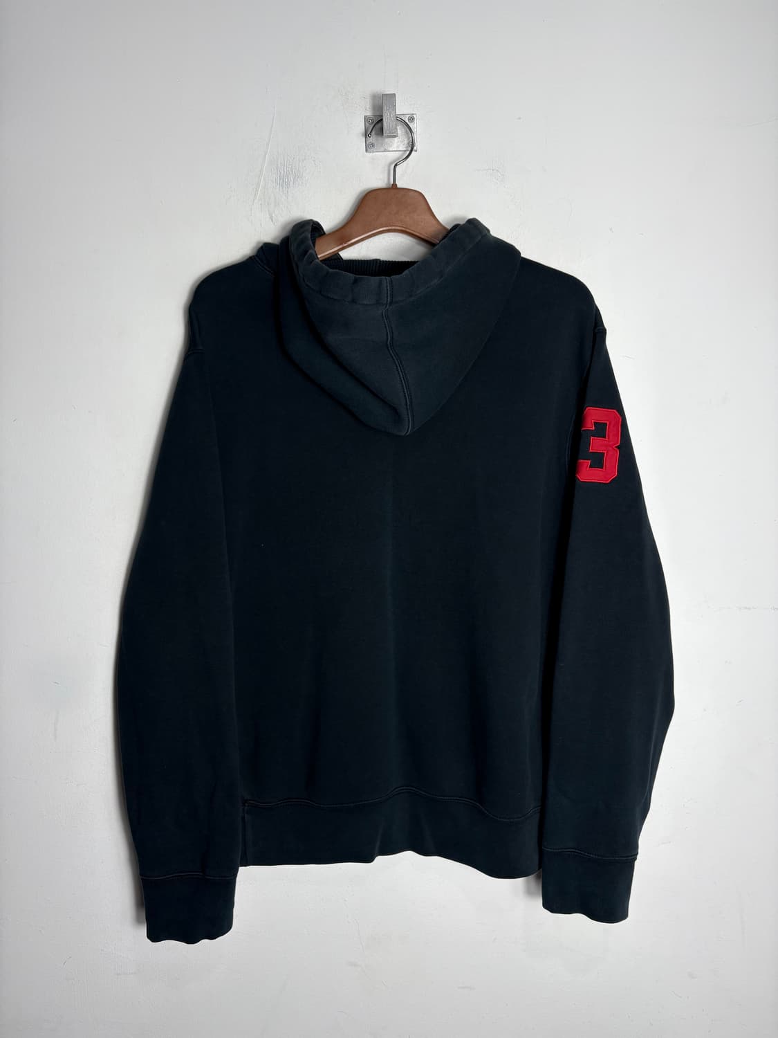 Polo 폴로 빅포니 블랙 후드 티셔츠 상품이미지6