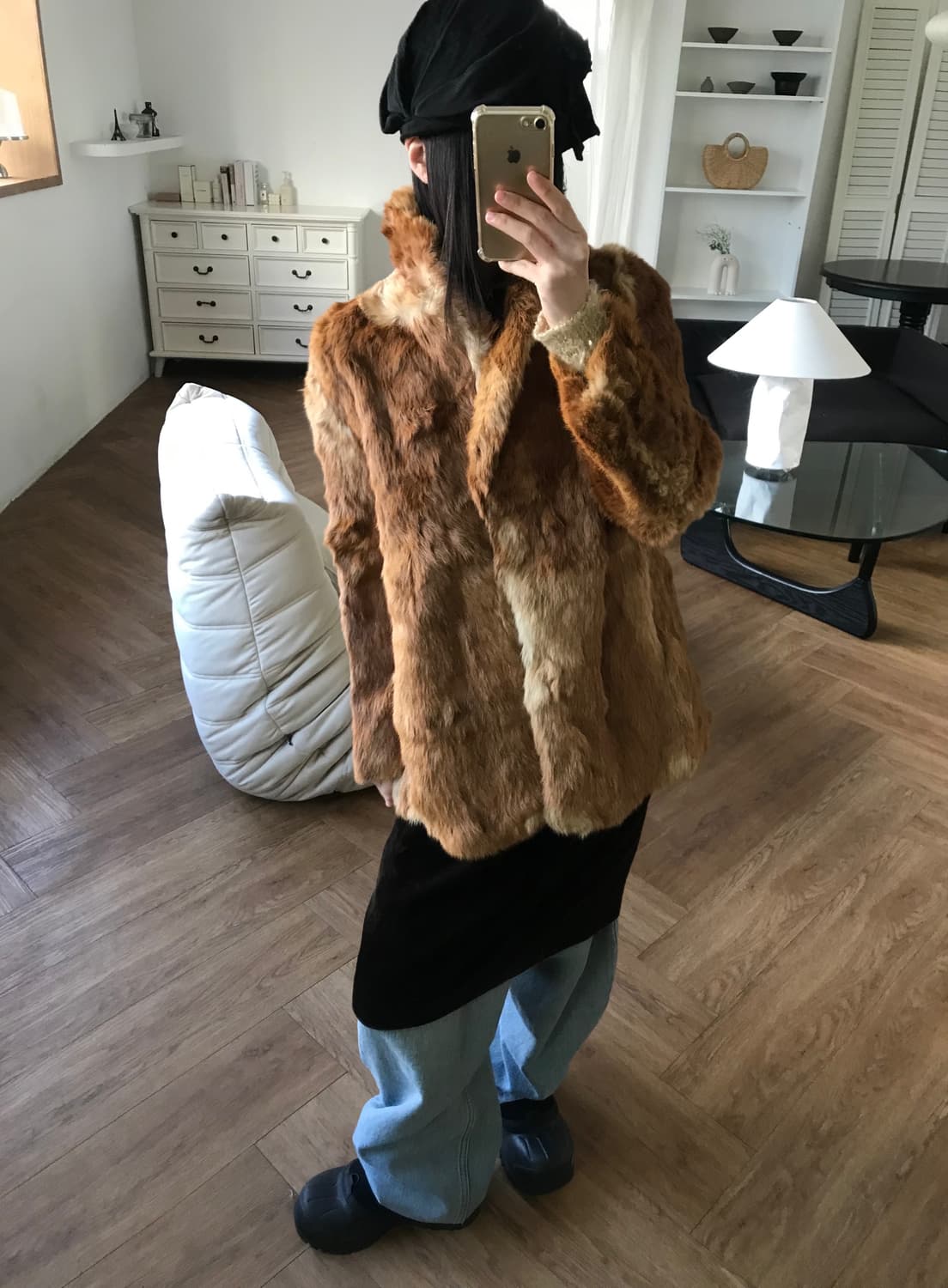 vintage fur jacket  상품이미지1