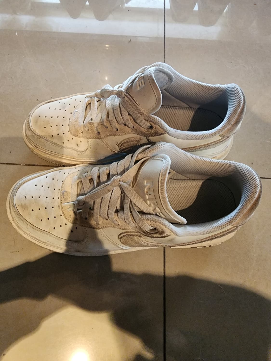 NIKE 나이키 에어포스 1 럭스 서밋 화이트 270mm 팜. 운동화 상품이미지1