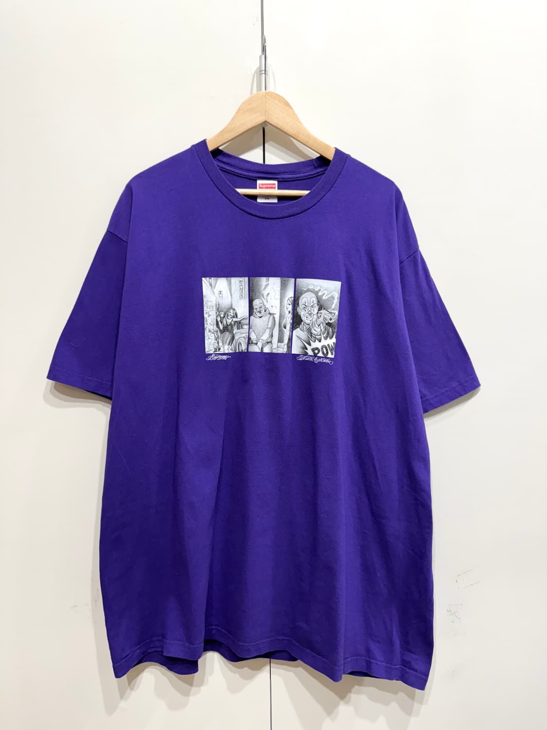 24FW 슈프림 미스터 카툰 포우 티 상품이미지1