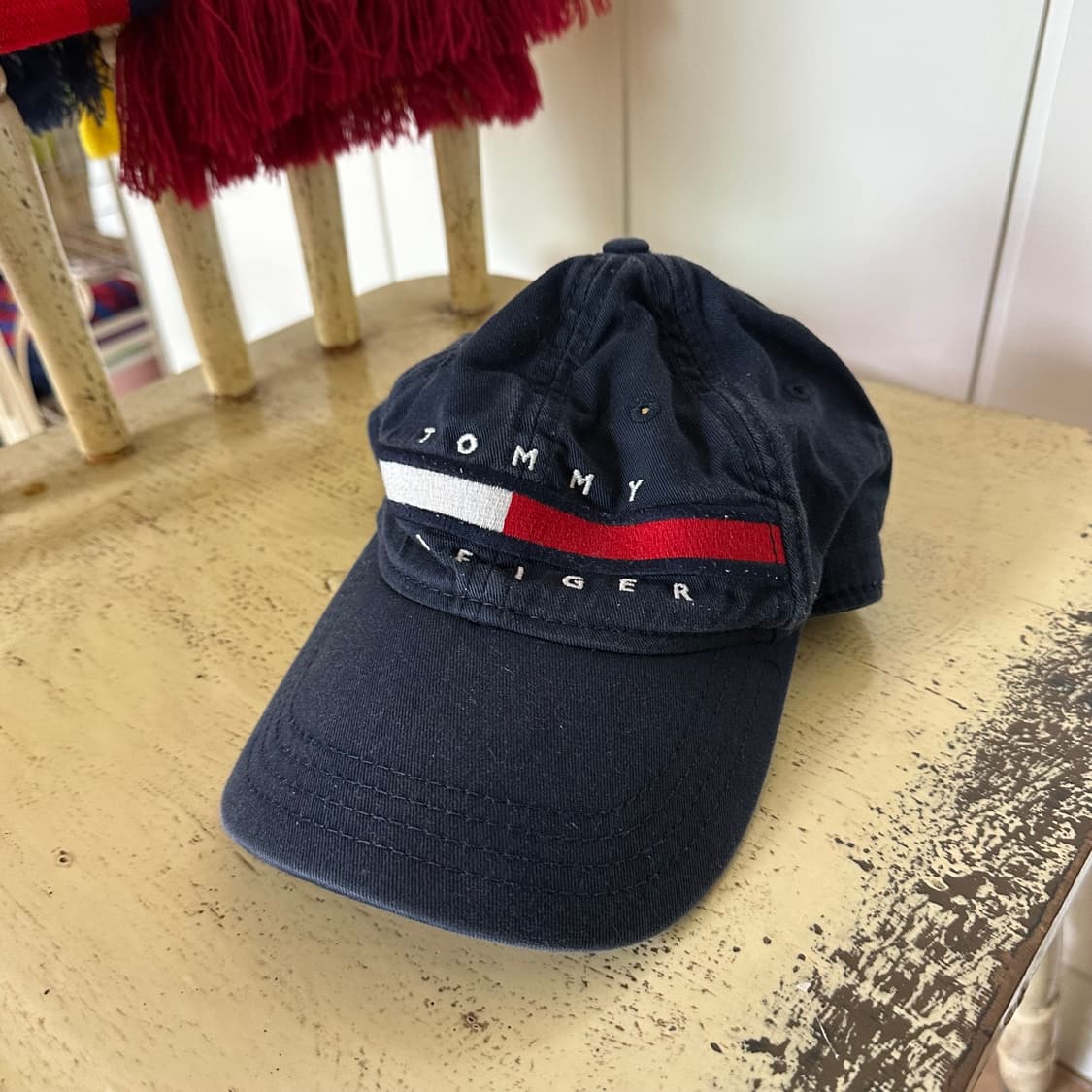 타미 힐피거 볼캡 네이비 상품이미지1