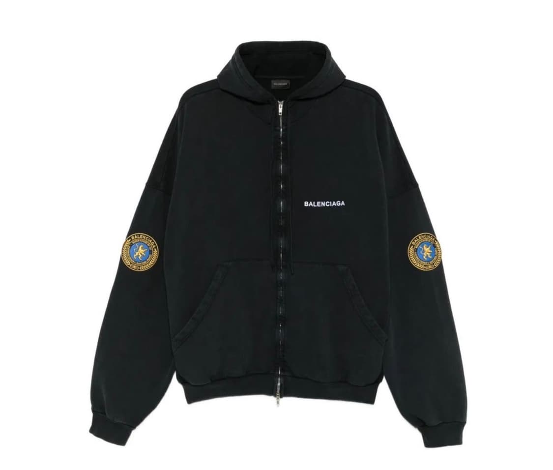 [4] 발렌시아가 유니폼 패치 후디 상품이미지1