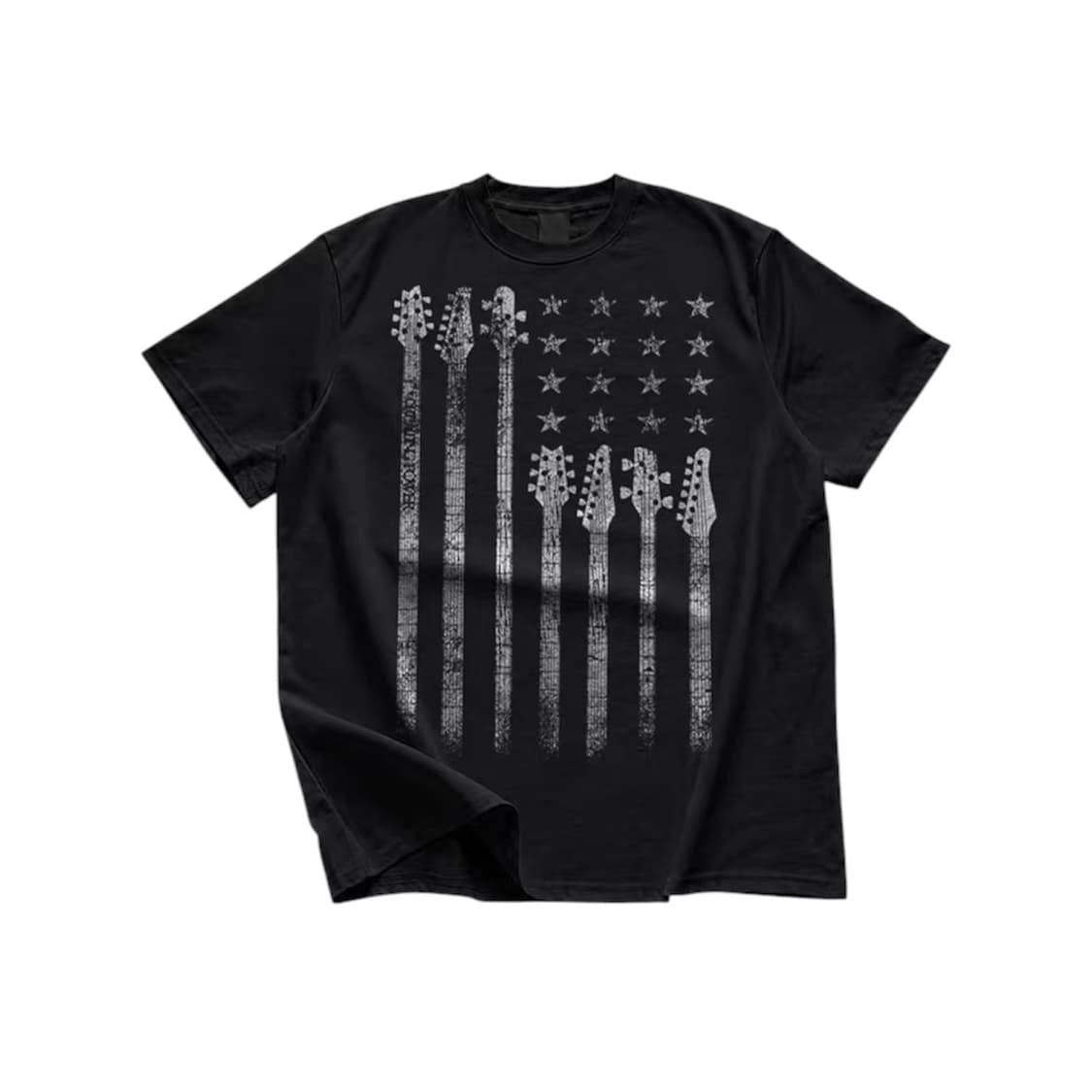 VINTAGE US guitar design T 상품이미지1