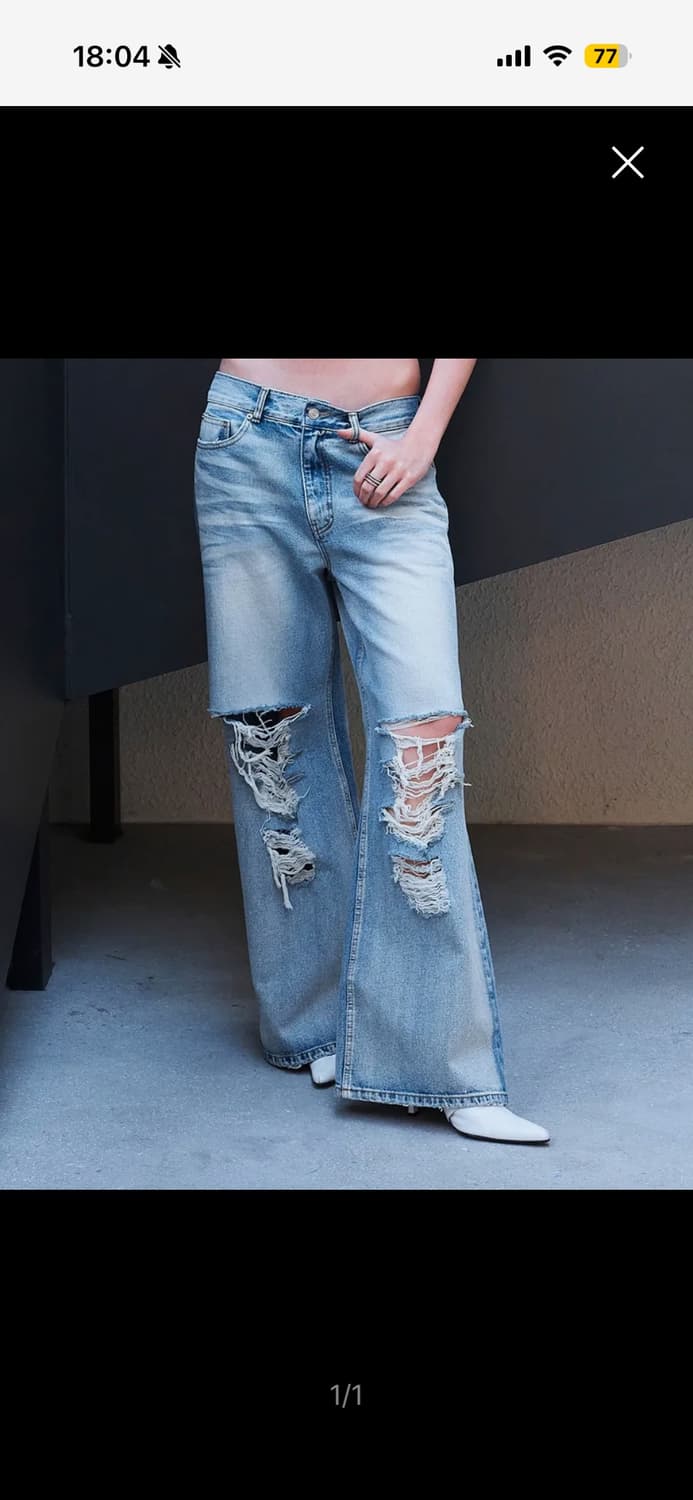 2000아카이브 SNYDER DISTRESSED DENIM 데님 상품이미지1
