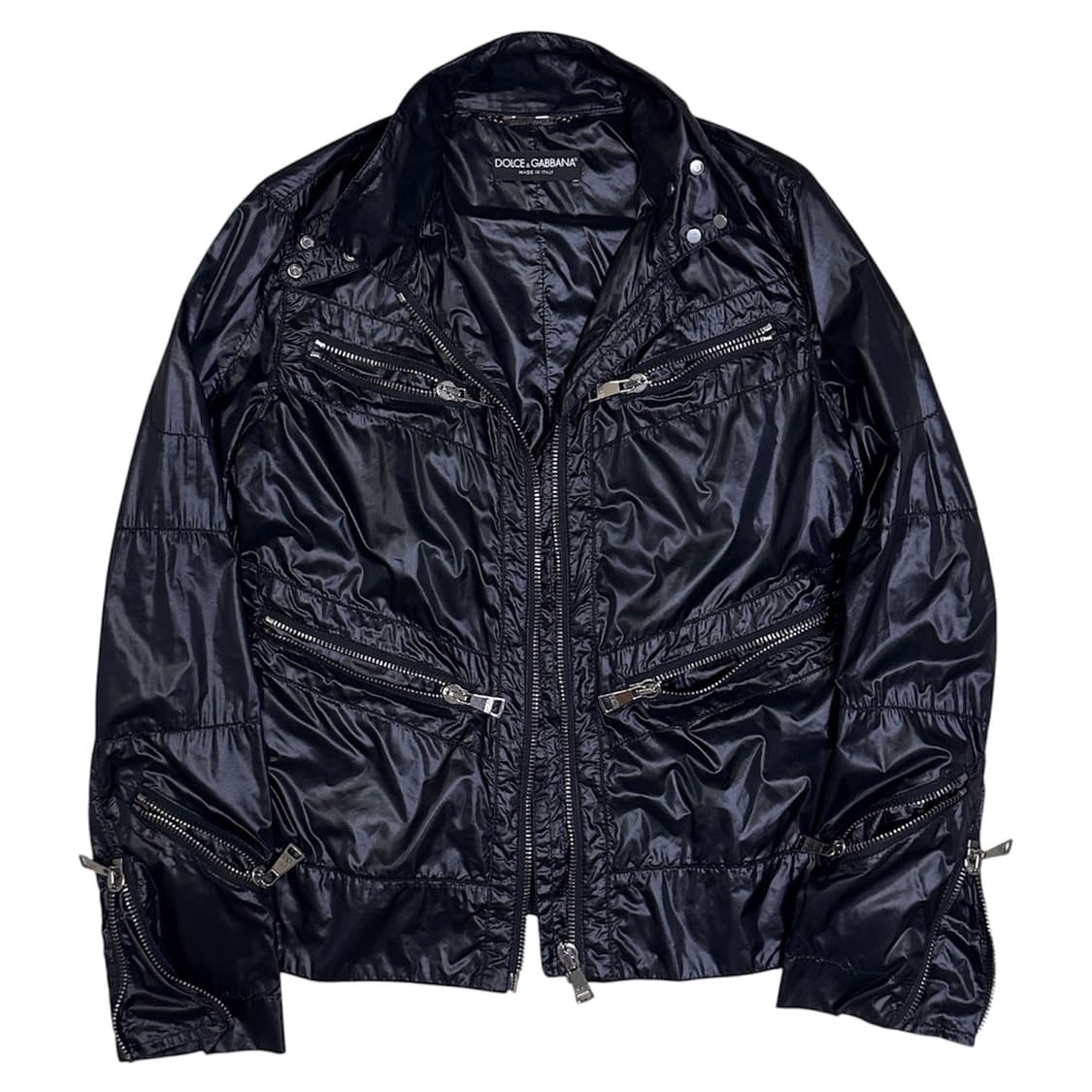 00s Dolce&Gabbana Multi Zip Nylon Jacket 상품이미지5