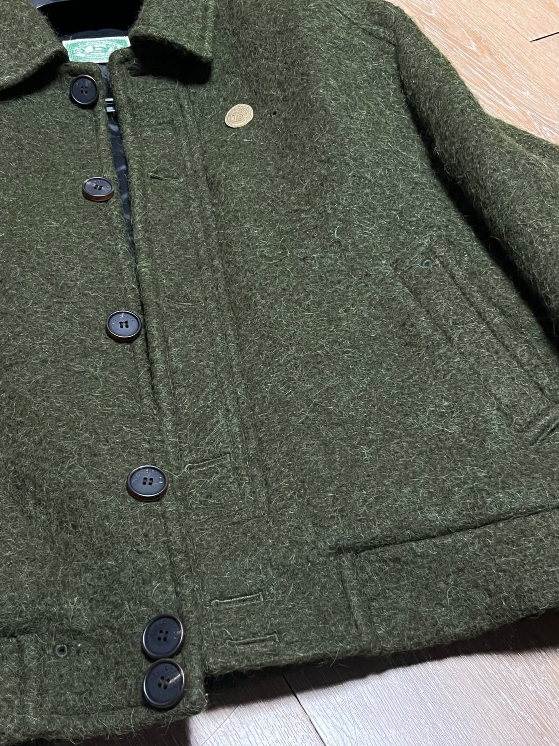 명작) STU 울 밴딩자켓  상품이미지5