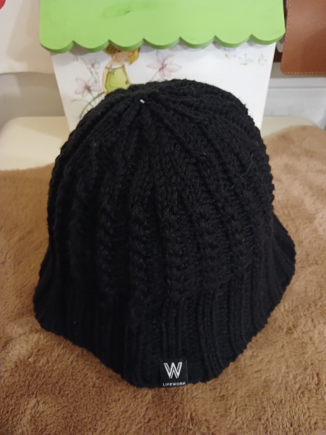 라이프워크 정품 남여공용 니트 벙거지 모자 free 사이즈 상품이미지1