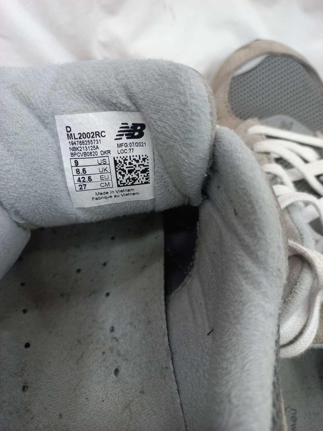 뉴발란스 2002R 그레이 270mm 상품이미지5