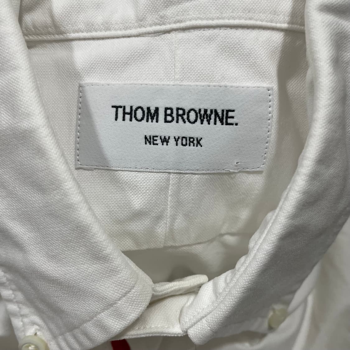 톰브라운/ 트리콜로 화이트 셔츠/ 1 상품이미지6