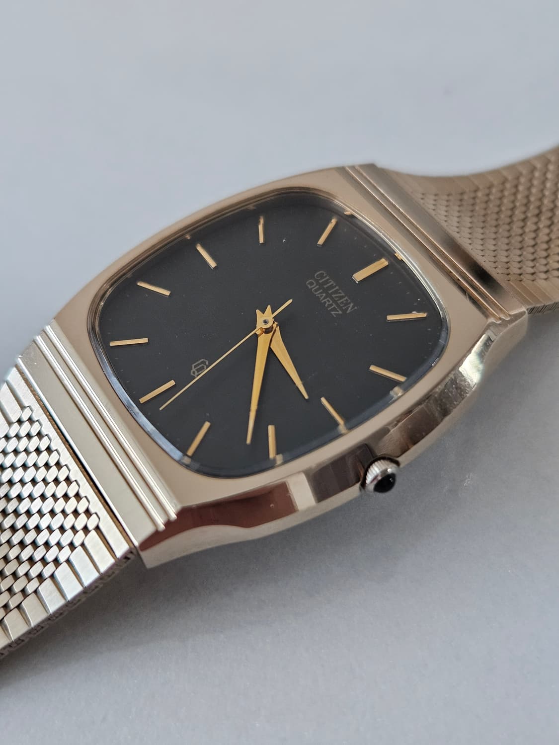 시티즌 쿼츠 빈티지 금장 시계 상품이미지3