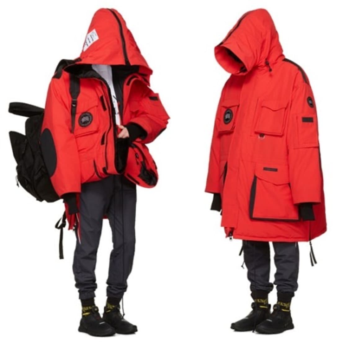 베트멍x캐나다구스 스노우만트라 상품이미지10