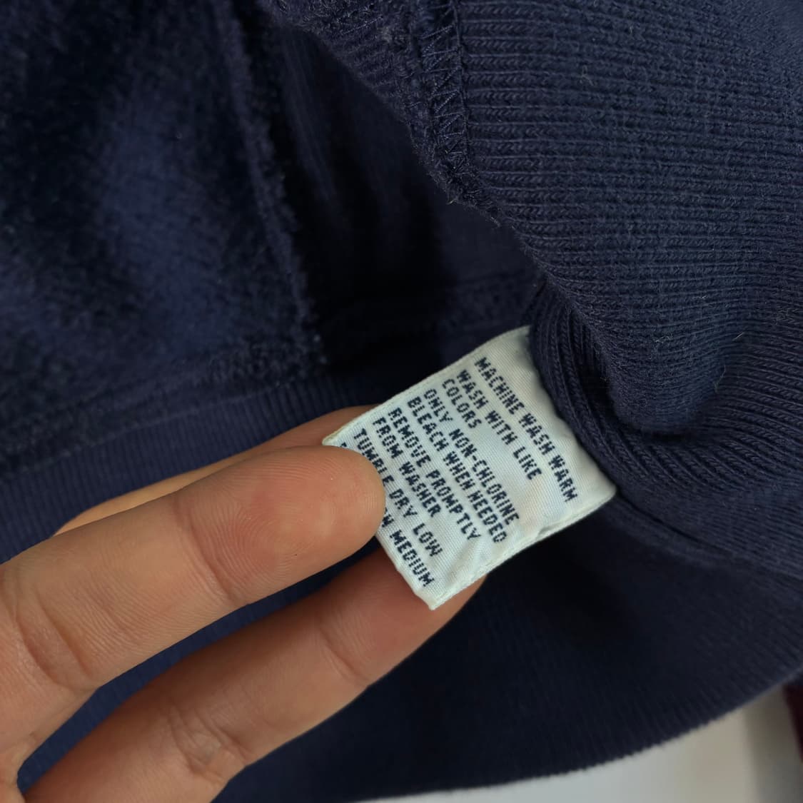 Polo  폴로 랄프로렌 00,s 네이비 반집업 맨투맨  상품이미지7