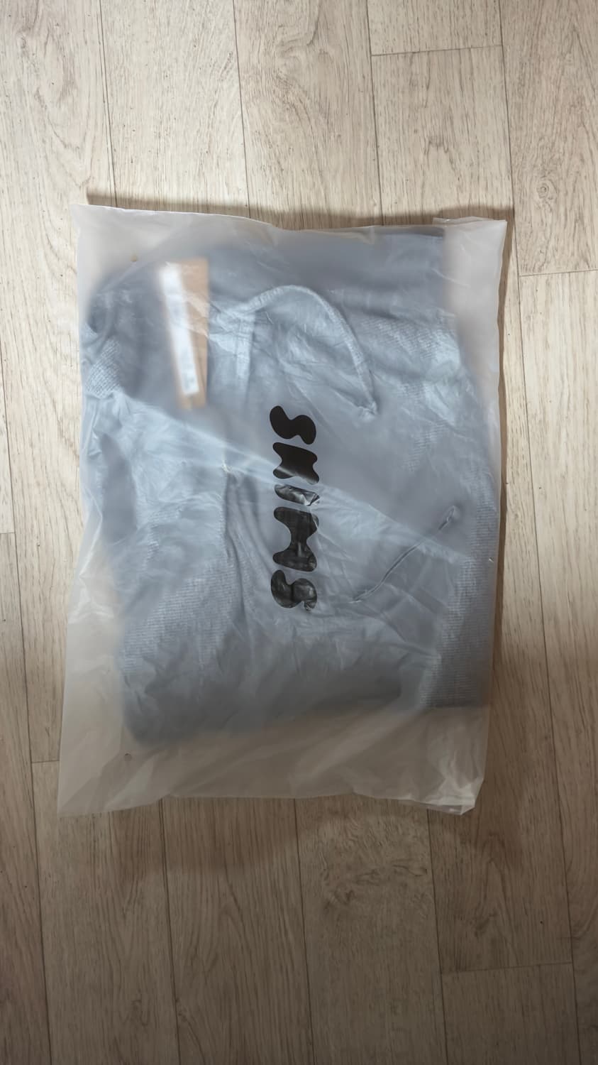 [M] 스킴스 skims 롱 슬립 원피스 그레이 손나은착용 상품이미지3