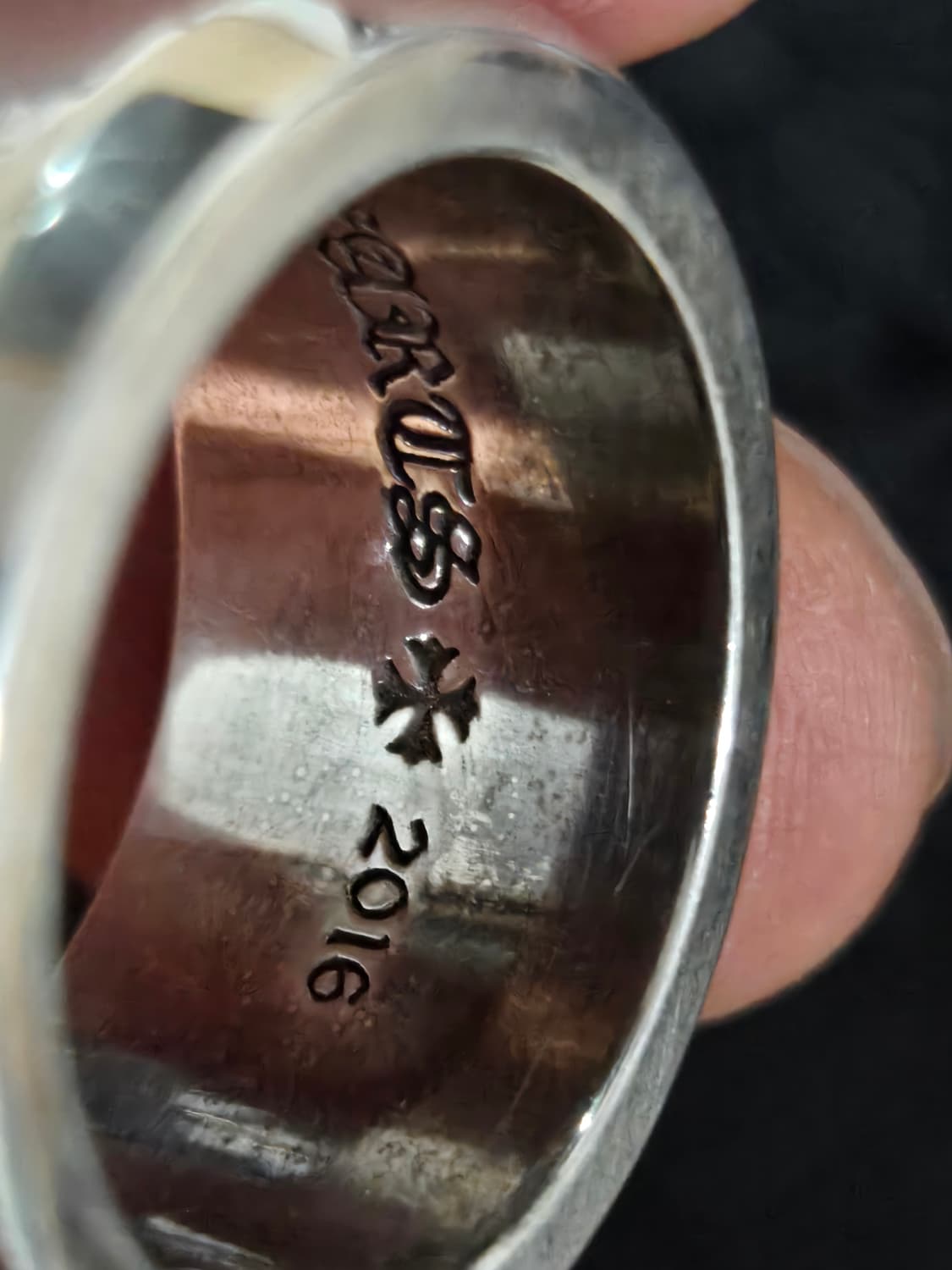 크롬하츠 CH플러스 칙 밴드 링 정품 상품이미지9