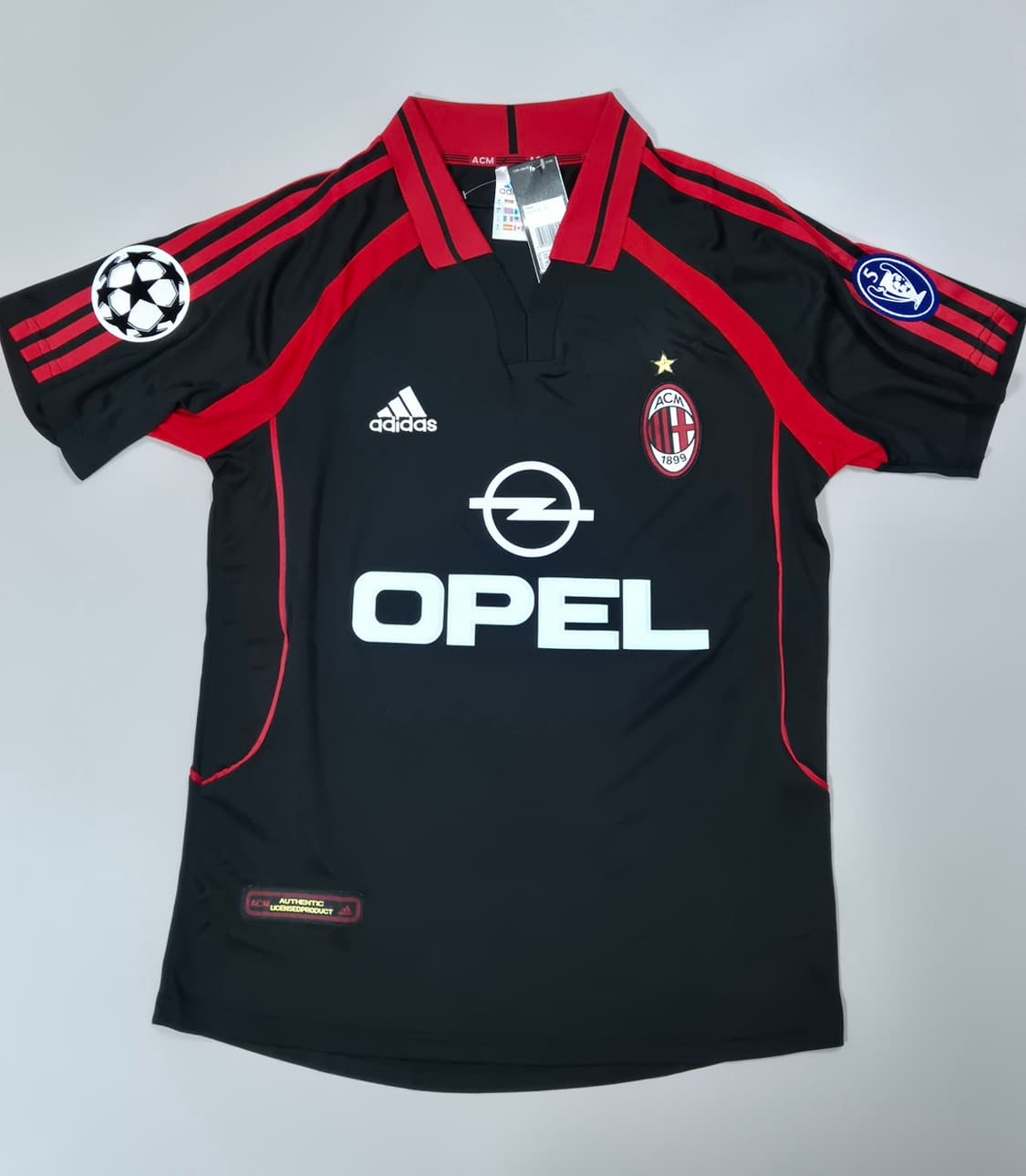 00-01 AC밀란 홈킷 셰브첸코 유니폼 레플리카 L사이즈 상품이미지2