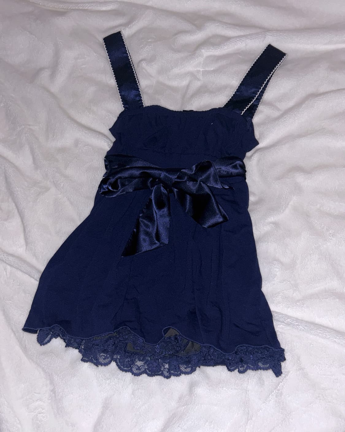 빈티지 새틴 레이스 슬립 상품이미지2