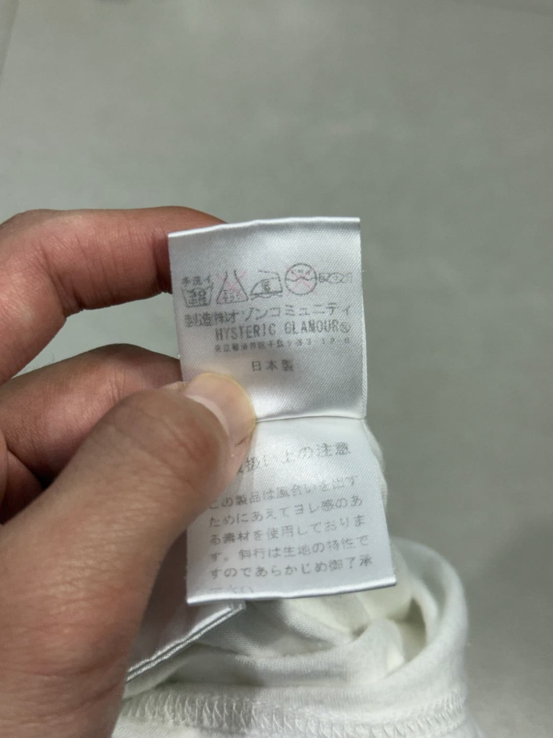 히스테릭 글래머 아카이브 번개 히스걸 반팔 티셔츠 상품이미지4