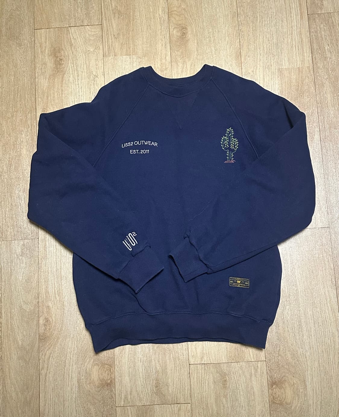 유니크가먼츠 기모 맨투맨 상품이미지1