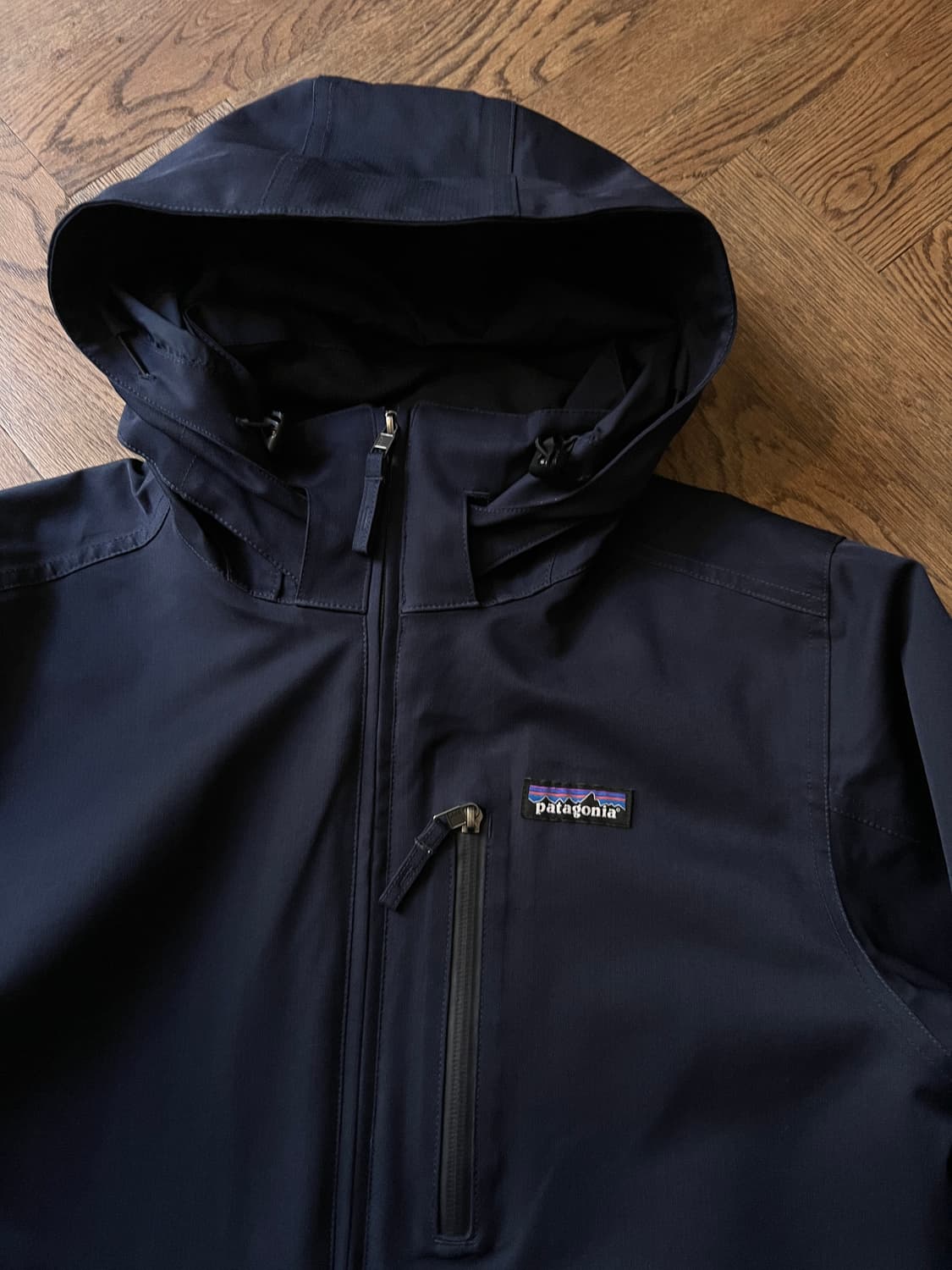 [S]파타고니아 H2NO 네이비 워터프루프 윈드브레이커 자켓 상품이미지2