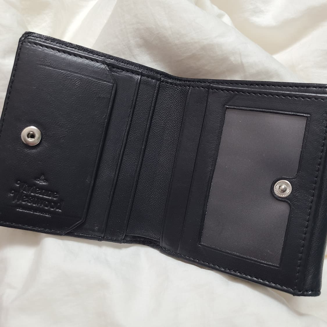비비안 웨스트우드 오브 스몰 반지갑 블랙 카드지갑 빈티지 판매 상품이미지3