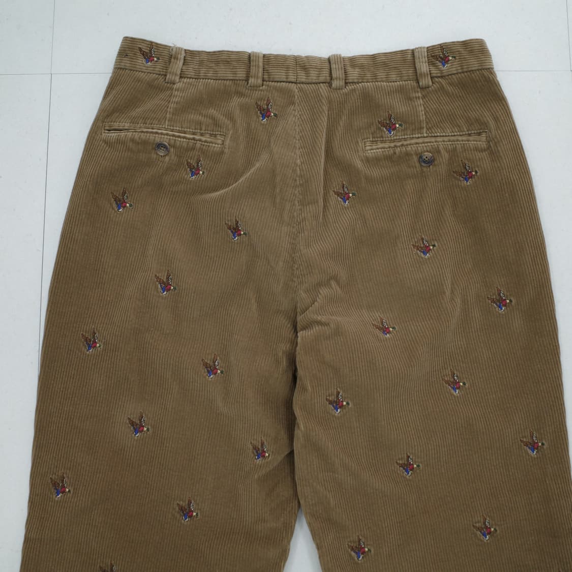 브룩스 브라더스 허드슨 오리 자수 코듀로이 팬츠 W34  상품이미지7