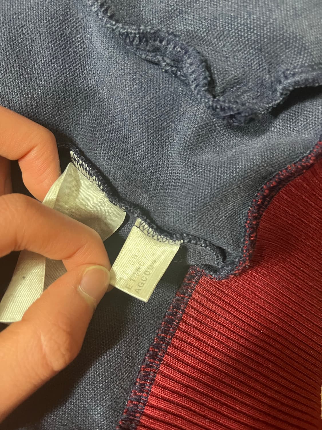 아디다스 트랙탑 베켄바우어 져지 네이비 버건디 L 100 상품이미지8