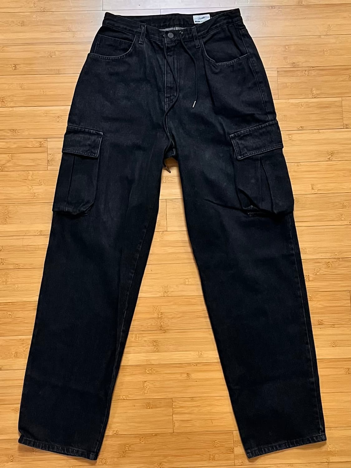 비에스래빗 블랙진 데님팬츠 L 상품이미지2