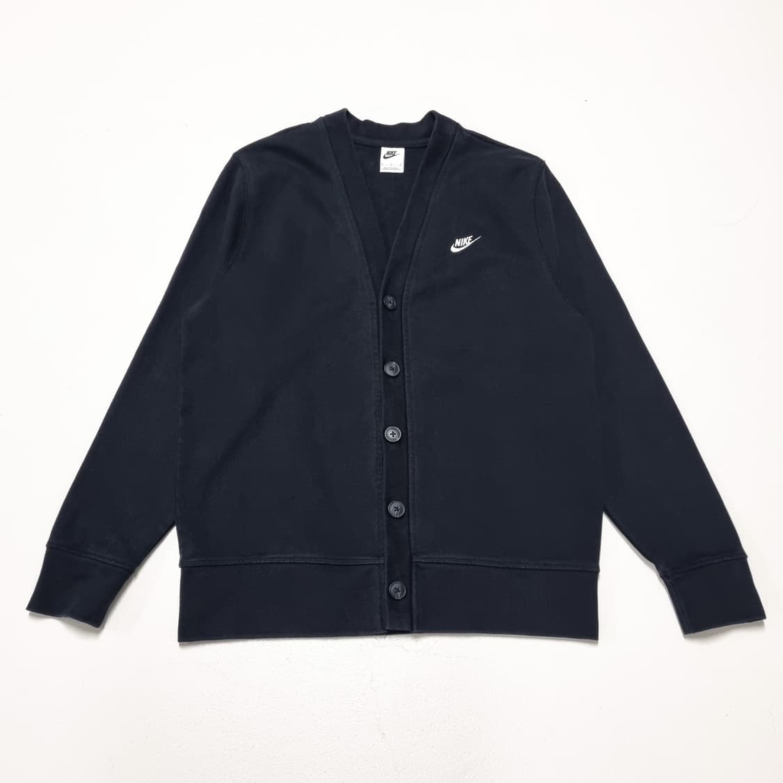 나이키 클럽 니트 페어웨이 가디건 블랙 - M 상품이미지3