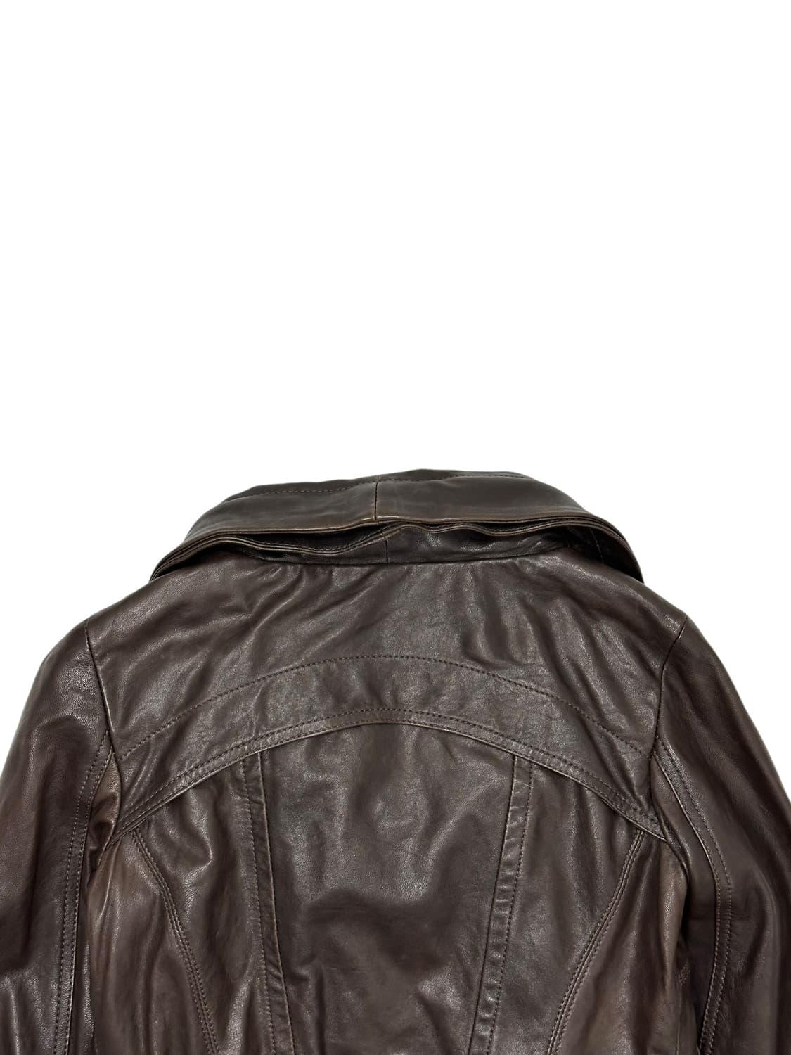 (09s) 띠어리 레더 집업 자켓 상품이미지7