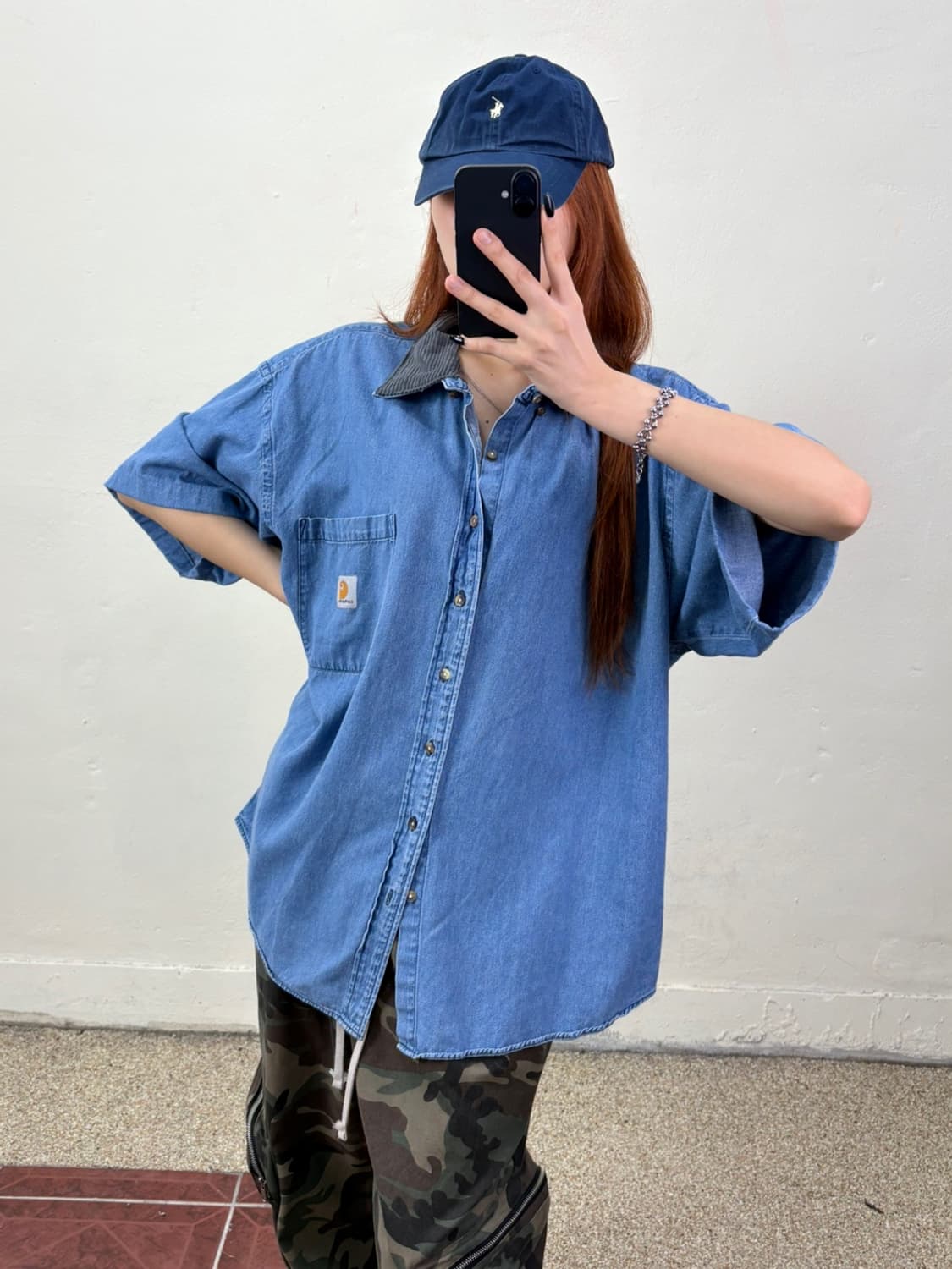 칼하트 데님셔츠 XL 상품이미지3