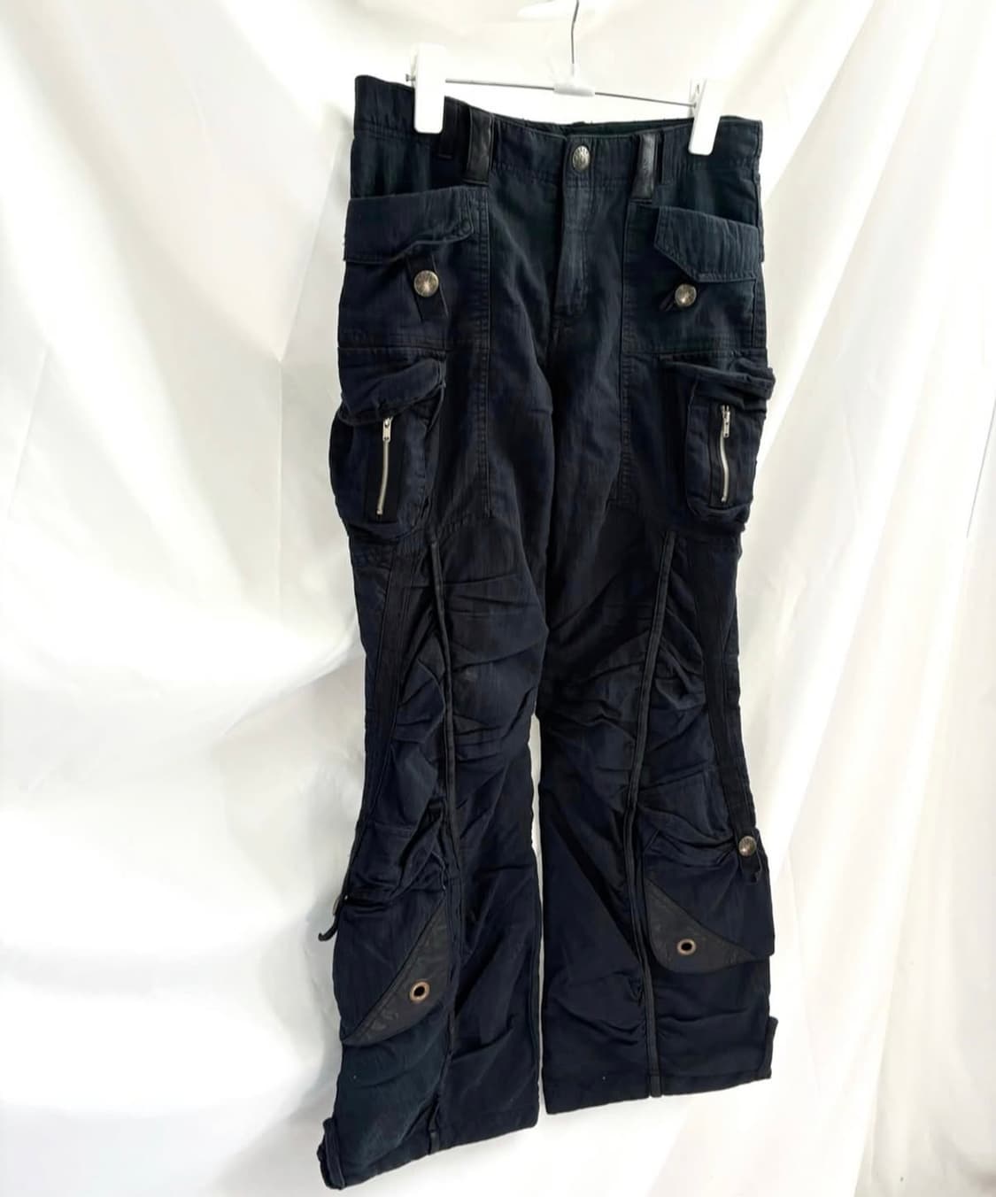 빈티지 대대장 네이비 카고팬츠 상품이미지1