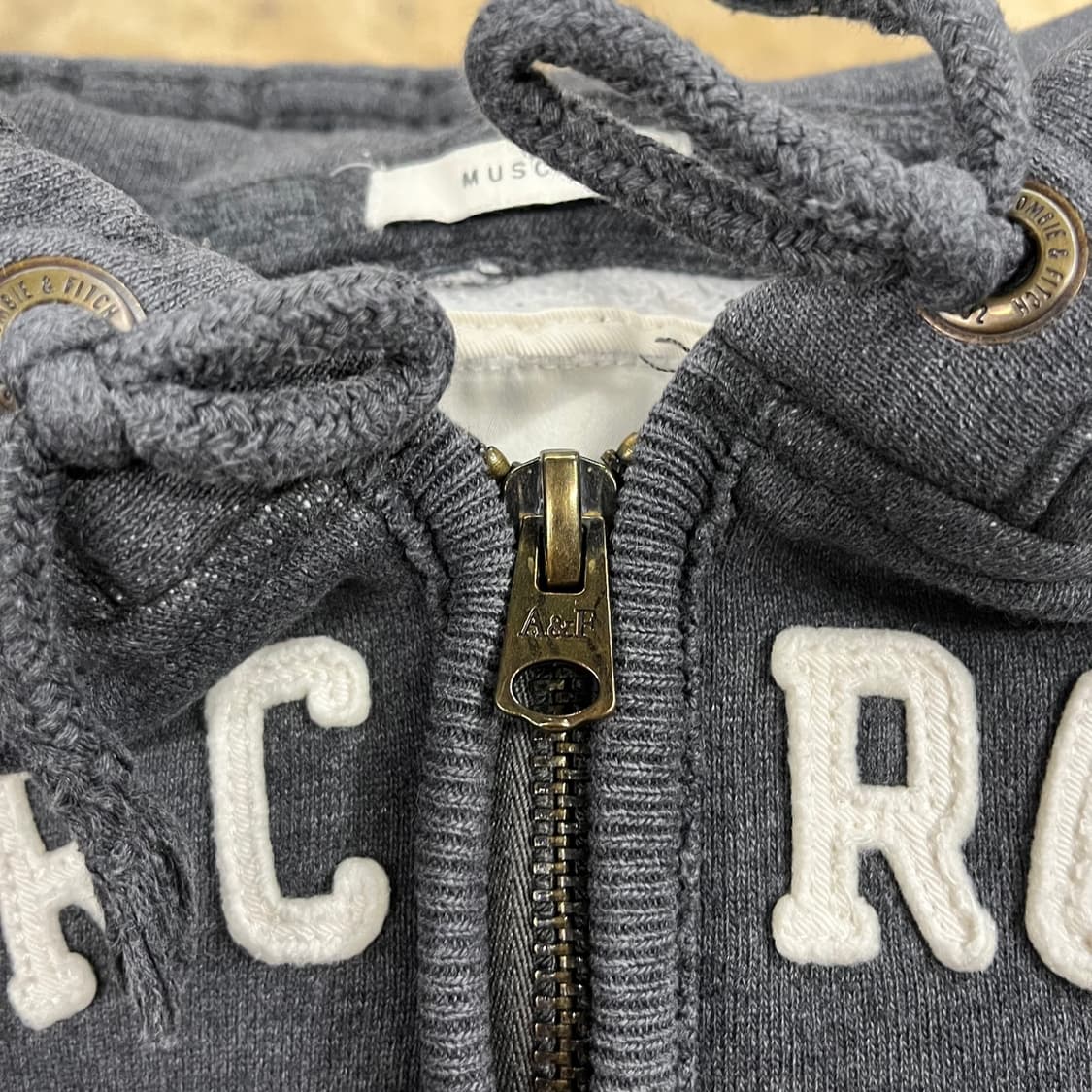 아베크롬비 그레이 후드집업 상품이미지8