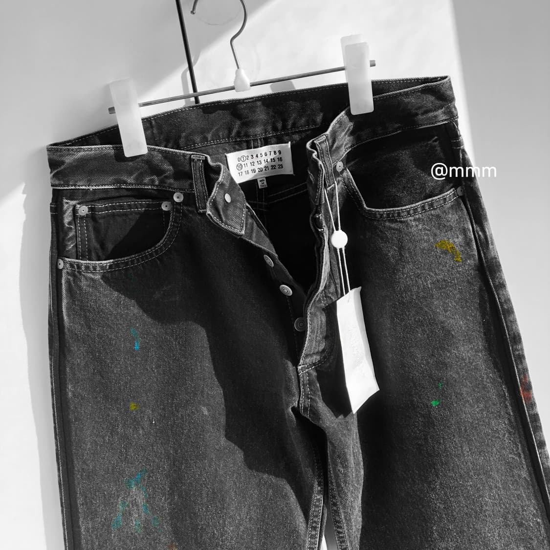 마르지엘라/스톤워싱 페인트 데님 상품이미지6