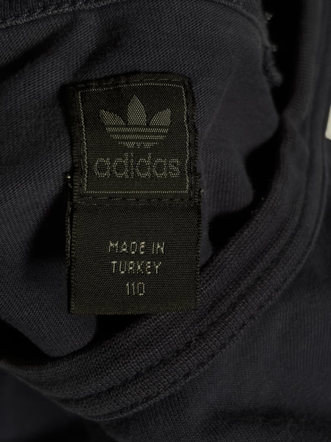 빈티지 아디다스(Adidas) 파이어버드 네이비 반팔 티셔츠 상품이미지4