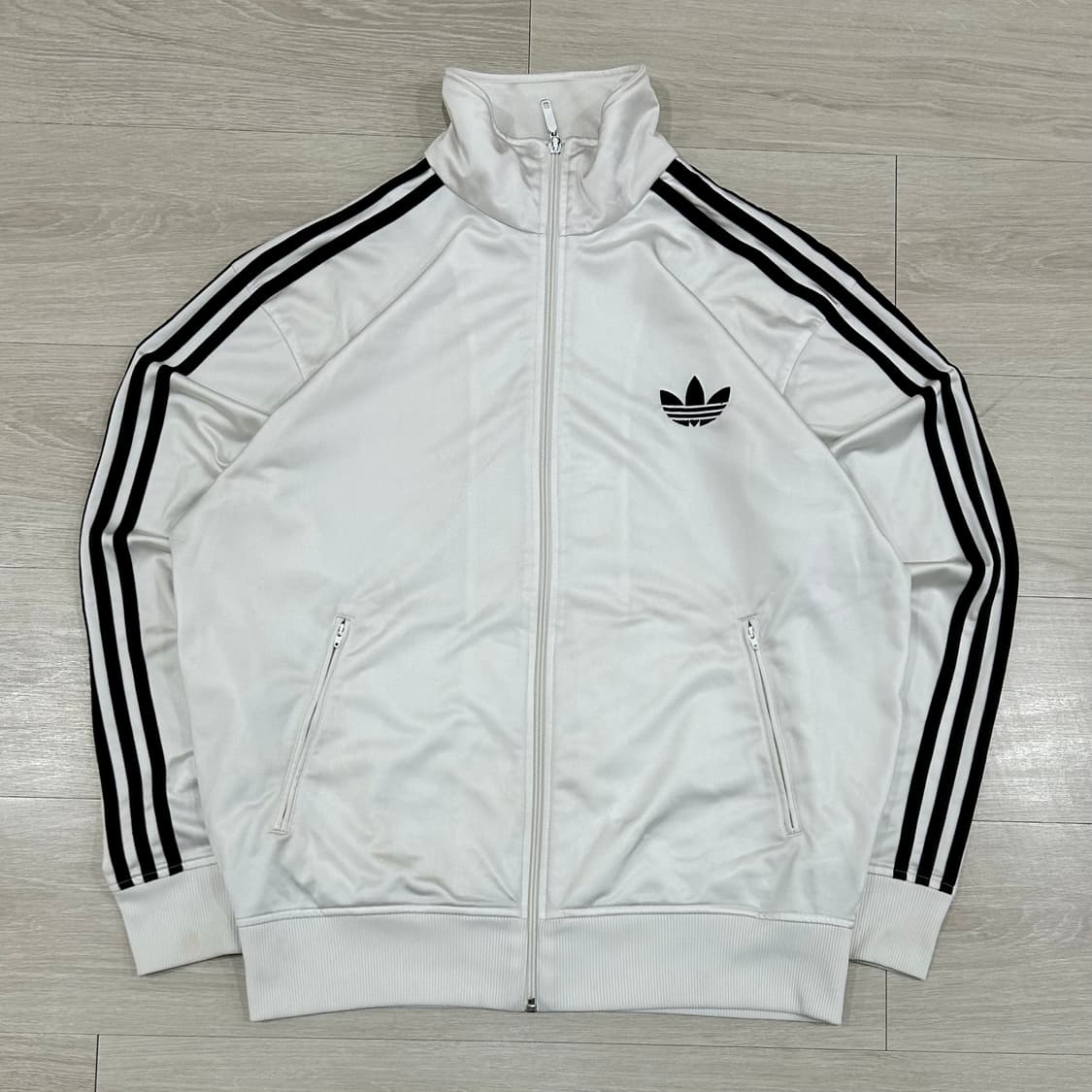 【인기】 아디다스 구형파이어버드 흰검 화이트 트랙탑 져지 115 3XL 상품이미지1