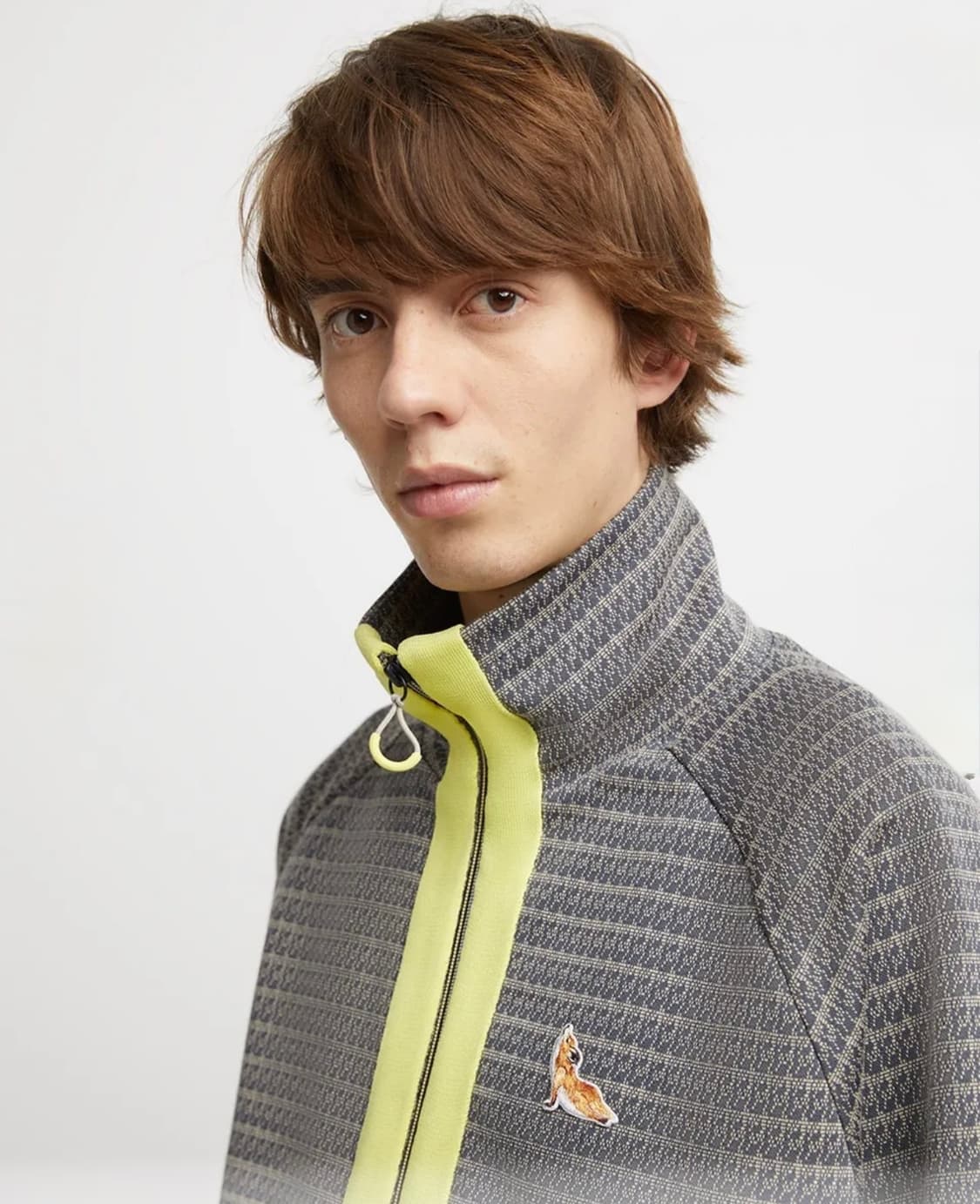 메종키츠네(Maison Kistune) 인따르시아 집업 가디건 L 상품이미지1