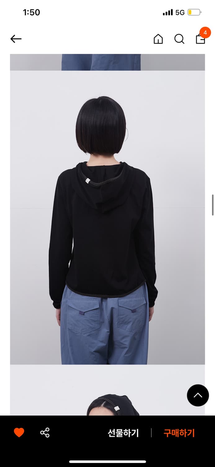 오헤시오 롱 후드 티셔츠 상품이미지2