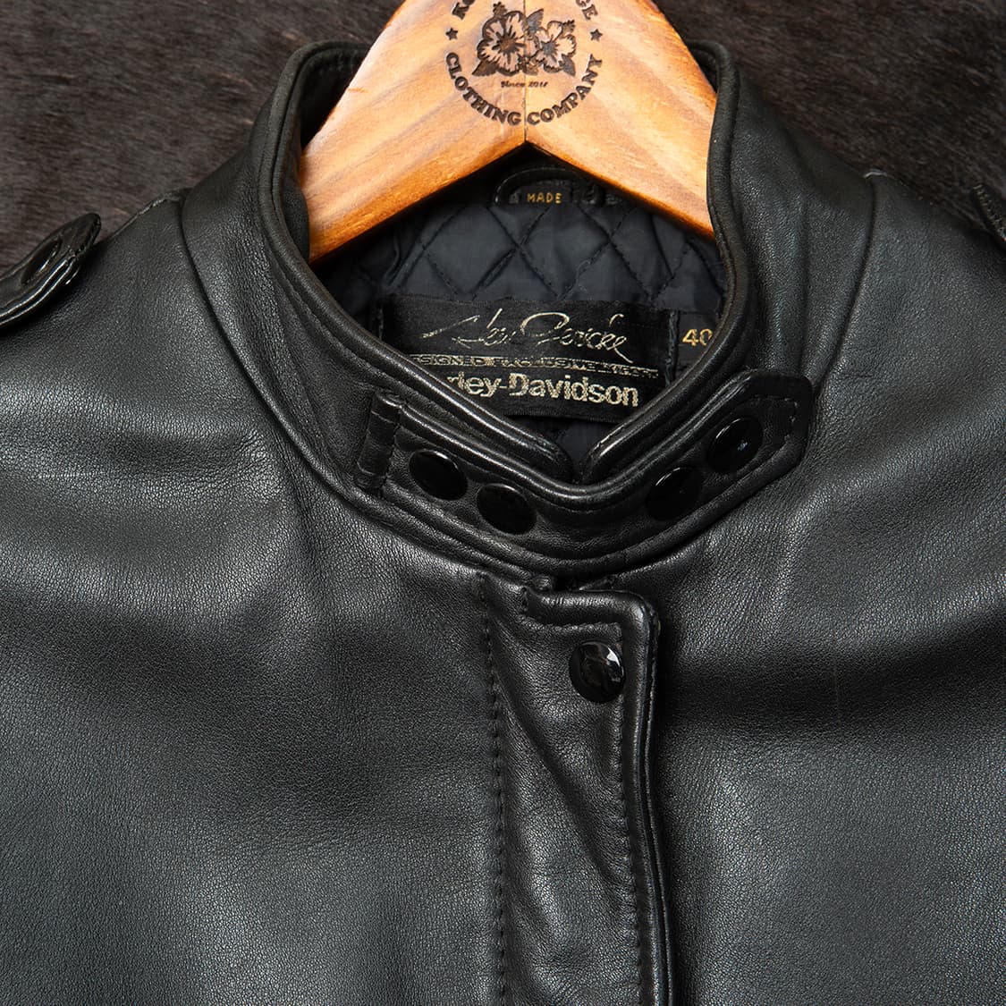 [93] 80s~ 할리데이비슨 by Hein Gericke 레더자켓  상품이미지2
