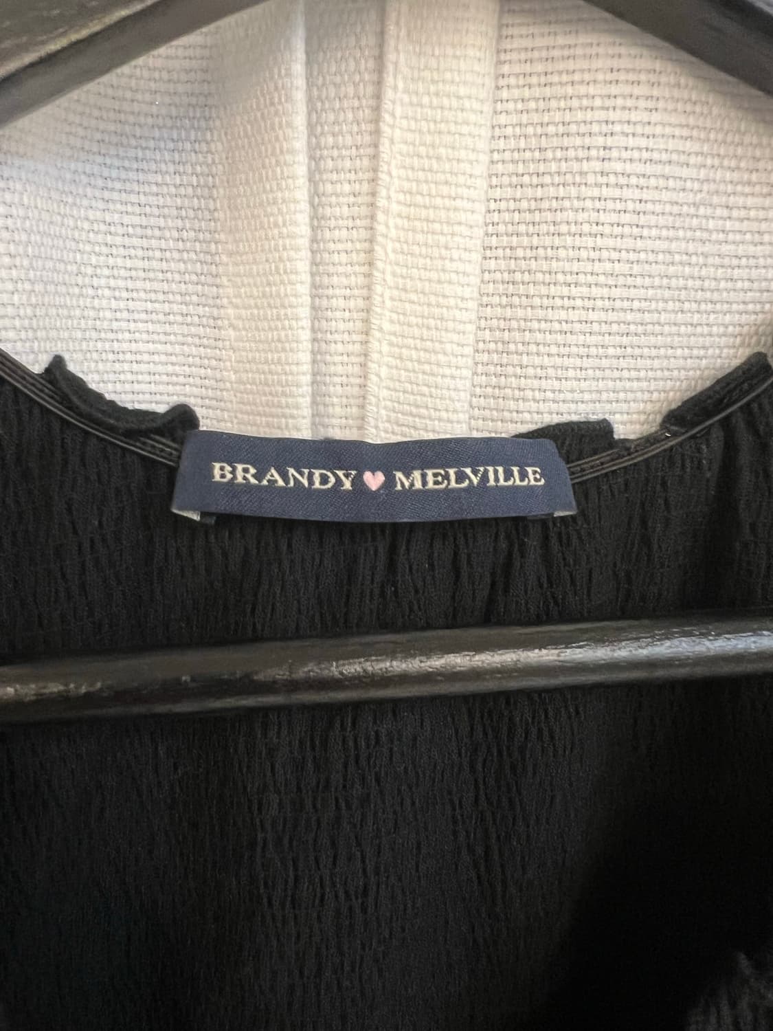 브랜드멜빌 리본 나시 블랙 상품이미지4