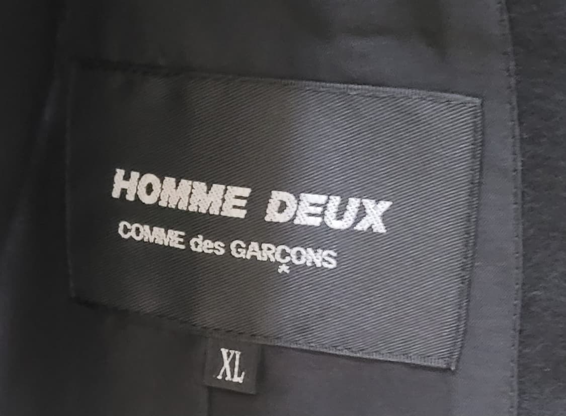 꼼데가르송 옴므 듀스 울코트 XL 상품이미지7